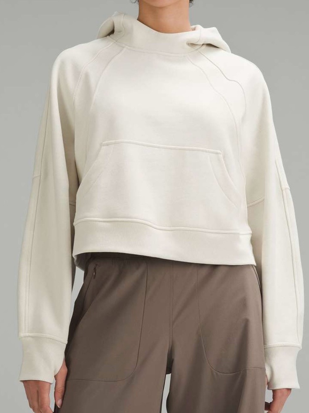Lululemon Scuba Oversized Hoodie Bone XS/S - Picture 1 of 8